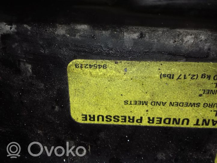 Volvo S80 Jäähdyttimen kehyksen suojapaneeli 9454219