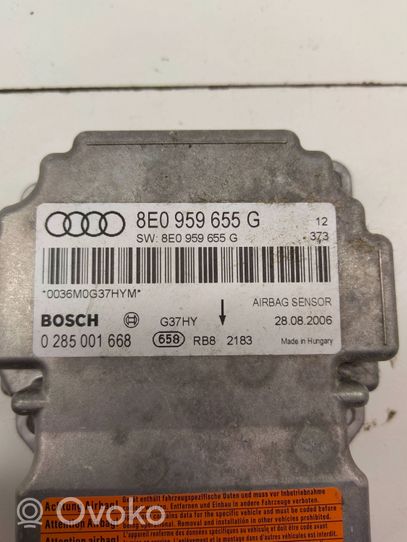 Audi A6 S6 C6 4F Oro pagalvių valdymo blokas 8E0959655G