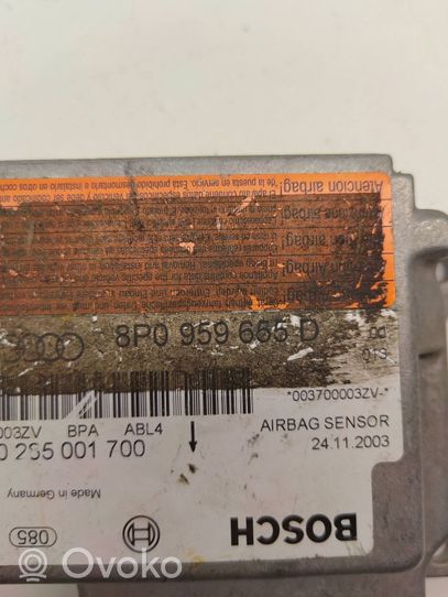 Audi A4 S4 B7 8E 8H Module de contrôle airbag 8P0959655D