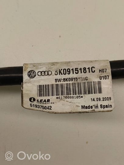 Audi A6 S6 C6 4F Câble de batterie positif 8K0915181C