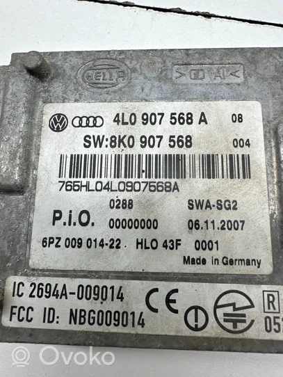 Audi A4 S4 B8 8K Capteur radar d'angle mort 4L0907568A