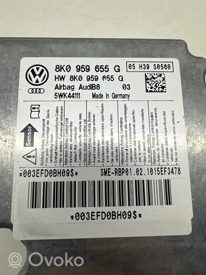 Audi A4 S4 B8 8K Module de contrôle airbag 8K0959655G