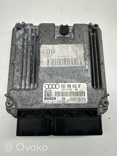 Audi A6 S6 C6 4F Moottorin ohjainlaite/moduuli 03G906016BF