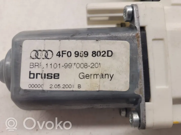 Audi A6 S6 C6 4F Moteur de lève-vitre de porte avant 4F0959802D