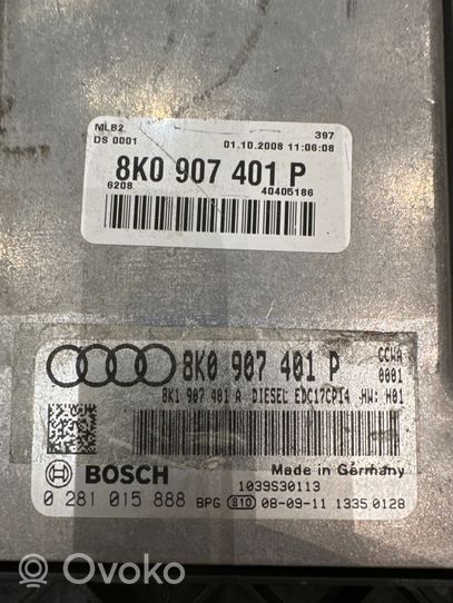 Audi A5 8T 8F Centralina/modulo del motore 8K0907401P