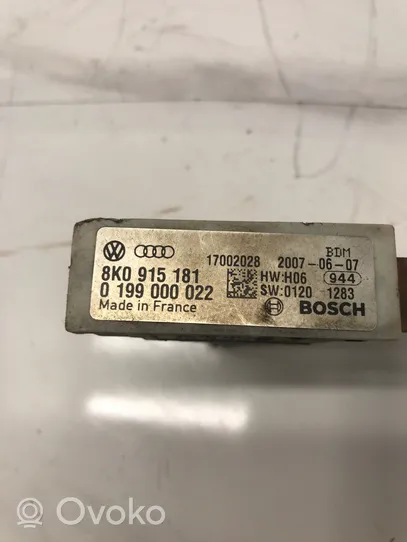 Audi A5 8T 8F Câble négatif masse batterie 8K0915181