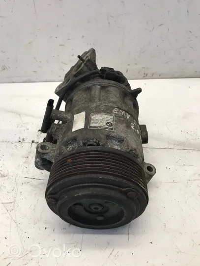 BMW 3 E90 E91 Ilmastointilaitteen kompressorin pumppu (A/C) 9182794