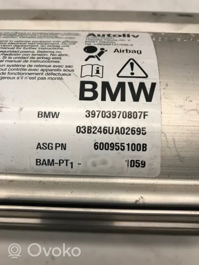 BMW 5 E60 E61 Poduszka powietrzna Airbag pasażera 39703970807F