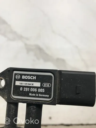 Audi A4 S4 B8 8K Sensore di pressione dei gas di scarico 0281006005