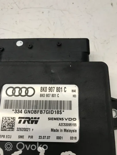 Audi A5 8T 8F Modulo di controllo del freno a mano 8K0907801C