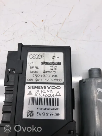 Audi A4 S4 B7 8E 8H Moteur de lève-vitre de porte avant 8E2959801F