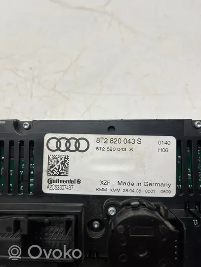 Audi A4 S4 B8 8K Panel klimatyzacji 8T2820043S