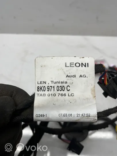 Audi A4 S4 B8 8K Front door wiring loom 8K0971030C