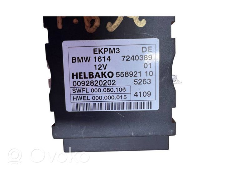 BMW 7 F01 F02 F03 F04 Polttoaineen ruiskutuspumpun ohjainlaite/moduuli 7240389