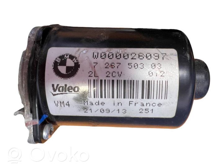 BMW 3 F30 F35 F31 Tringlerie et moteur d'essuie-glace avant 7267503