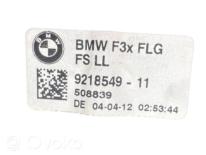 BMW 3 F30 F35 F31 Šoninės oro grotelės 9218549