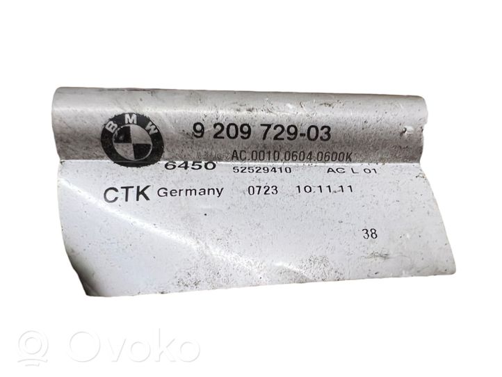 BMW 3 E90 E91 Oro kondicionieriaus vamzdelis (-ai)/ žarna (-os) 64509209729