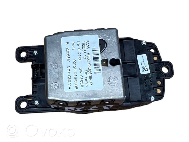 BMW 3 F30 F35 F31 Pääyksikkö multimedian ohjaus 65829286699