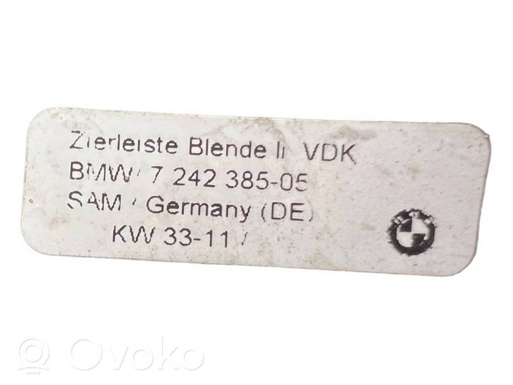 BMW 6 F12 F13 Durų apdailų komplektas 7242386