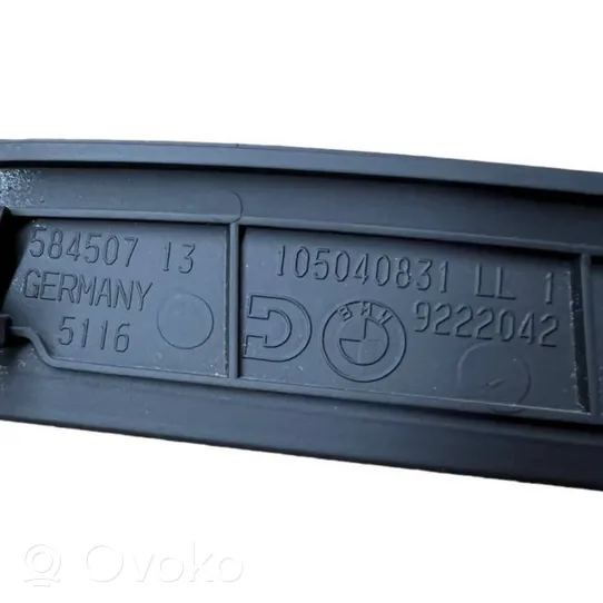 BMW 3 F30 F35 F31 Muu keskikonsolin (tunnelimalli) elementti 51169222042