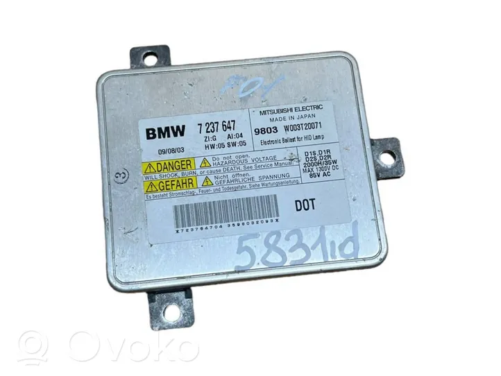 BMW 7 F01 F02 F03 F04 Ajovalojen virranrajoitinmoduuli Xenon 7237647