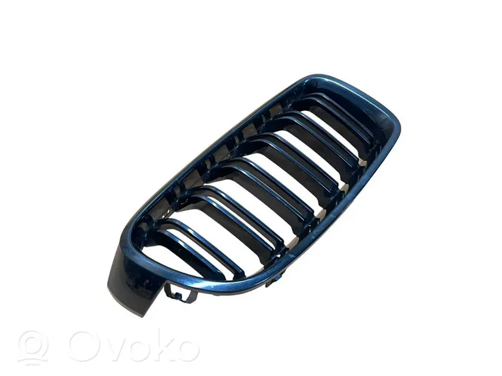 BMW 3 F30 F35 F31 Grille calandre supérieure de pare-chocs avant 