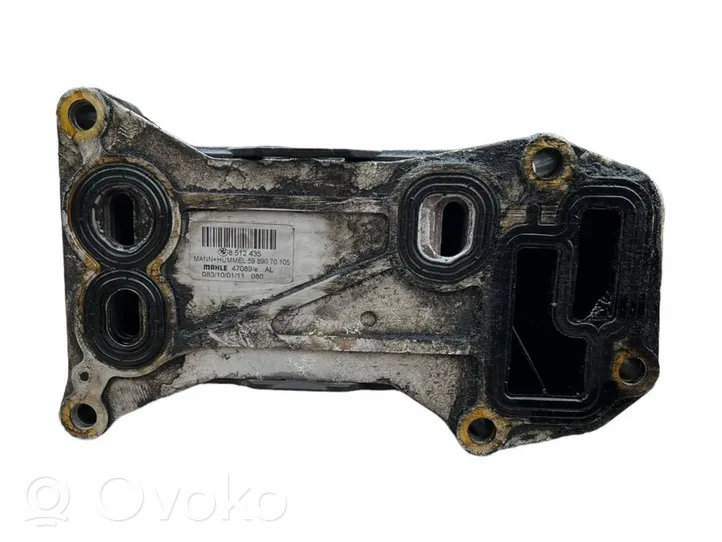 BMW 3 E90 E91 Supporto di montaggio del filtro dell’olio 8512435