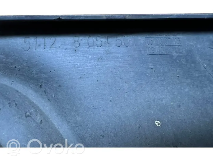 BMW 3 F30 F35 F31 Spoiler Lippe Stoßstange Stoßfänger hinten 51128054501