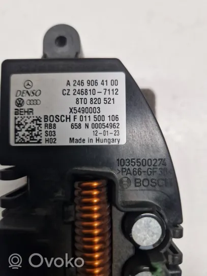 Audi A4 S4 B8 8K Heater blower fan relay A2469064100