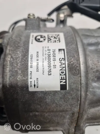 BMW 5 G30 G31 Compressore aria condizionata (A/C) (pompa) 7945819