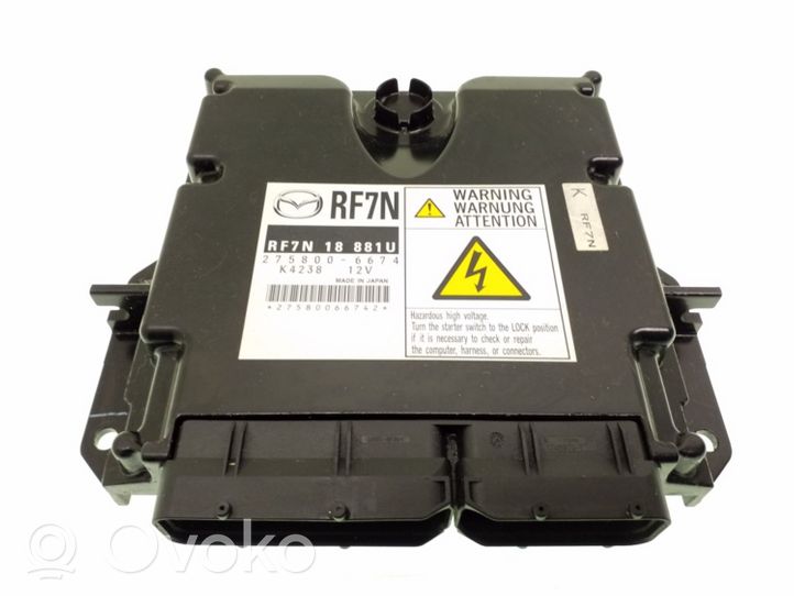 Mazda 5 Sterownik / Moduł ECU RF7N18881U