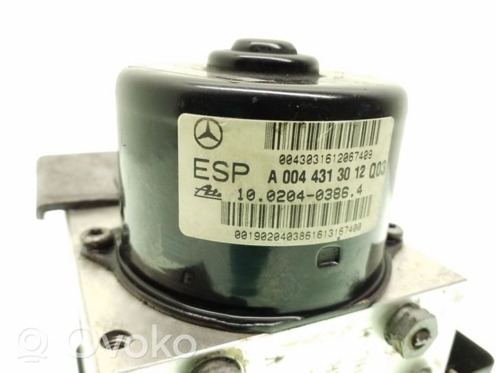 Mercedes-Benz CLK A209 C209 ABS-pumppu A0325459232