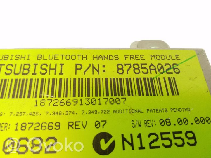 Mitsubishi ASX Bluetooth control unit module N12559