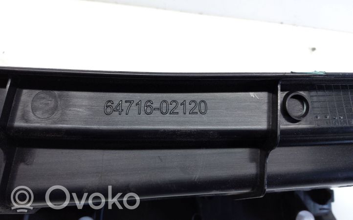 Toyota Auris E180 Verkleidung Abdeckung Kofferraumverriegelung 6471602120