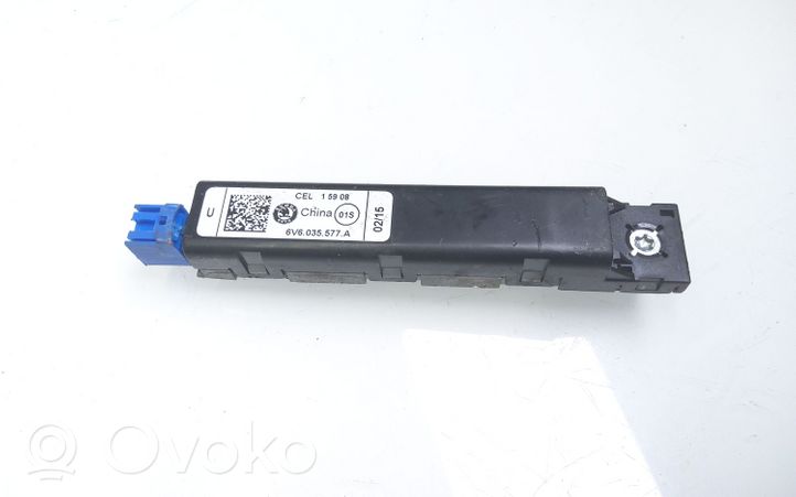 Skoda Fabia Mk3 (NJ) Amplificateur de son 6V6035577A