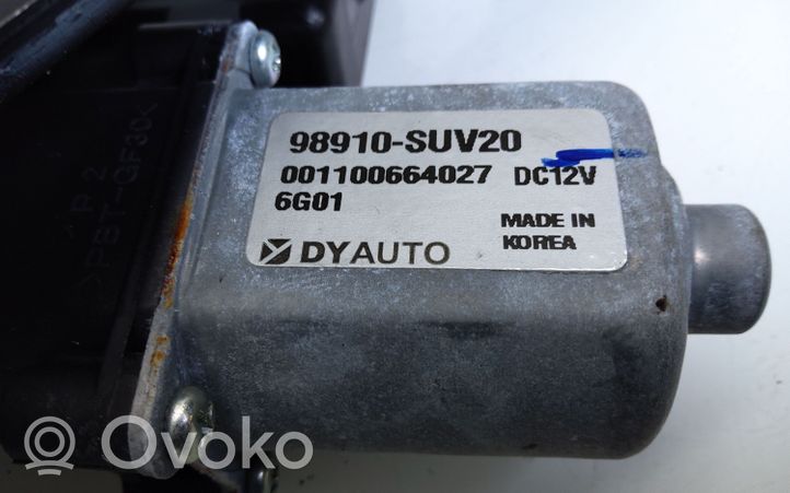 Opel Mokka X Front door manual window regulator 98910SUV20