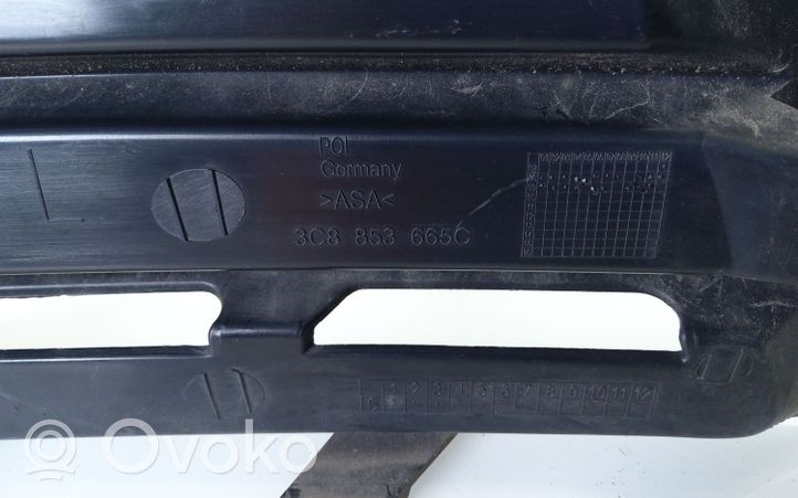 Volkswagen PASSAT CC Front fog light trim/grill 3C8853665C