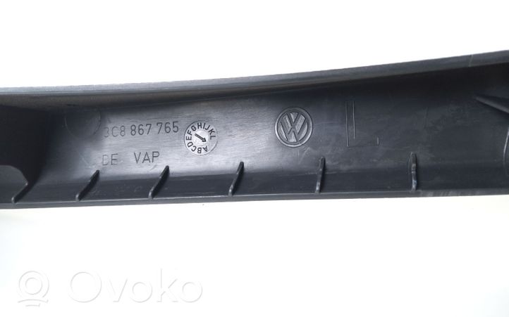 Volkswagen PASSAT CC Altro elemento di rivestimento sottoporta/montante 3C8867765