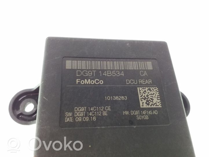 Ford Mondeo MK V Durų elektronikos valdymo blokas DG9T14B534CA