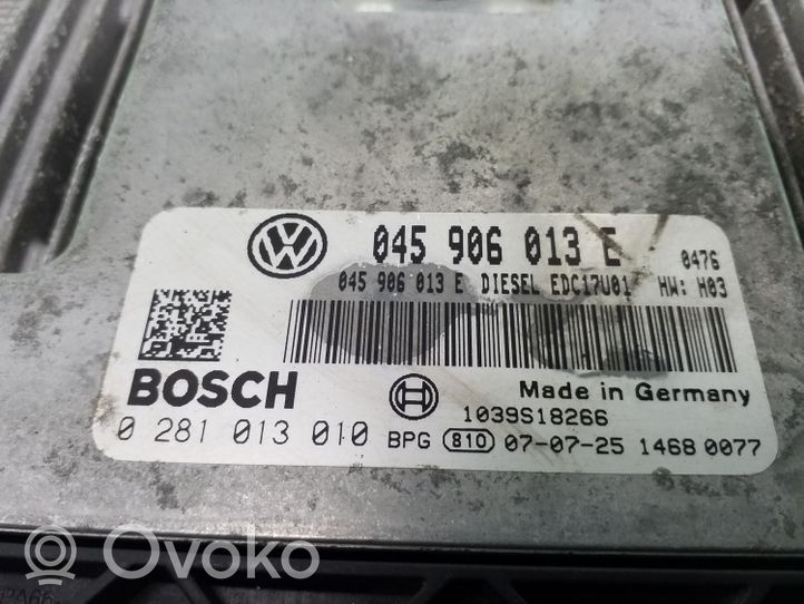 Volkswagen Polo IV 9N3 Centralina/modulo del motore 045906013E