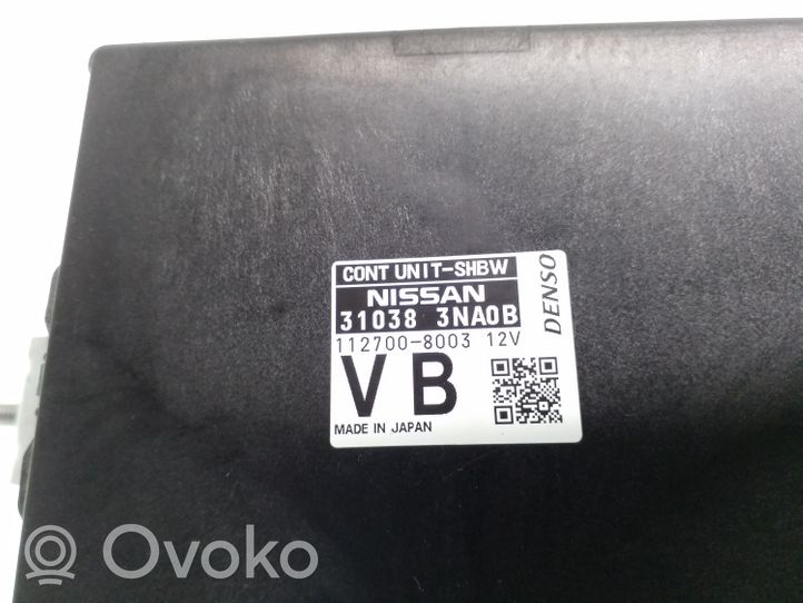 Nissan Leaf I (ZE0) Module de contrôle de boîte de vitesses ECU 310383NA0B