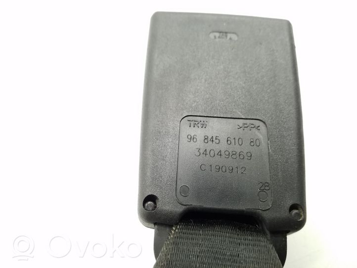 Citroen DS3 Rear seatbelt buckle 9684561080