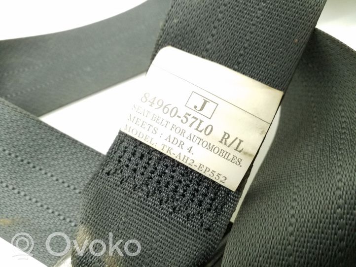 Suzuki Kizashi Ceinture de sécurité arrière 8496057L0