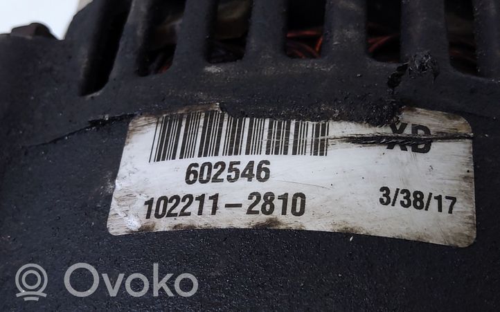 Toyota Hiace (H200) Générateur / alternateur 1022112810