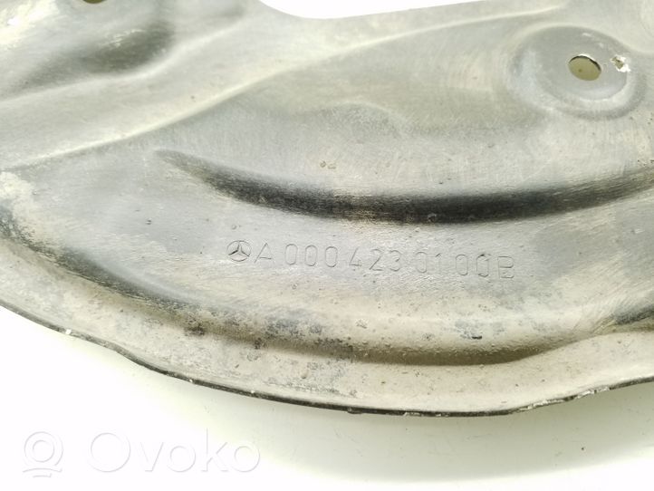 Mercedes-Benz E W213 Rear brake disc plate dust cover A0004230100B