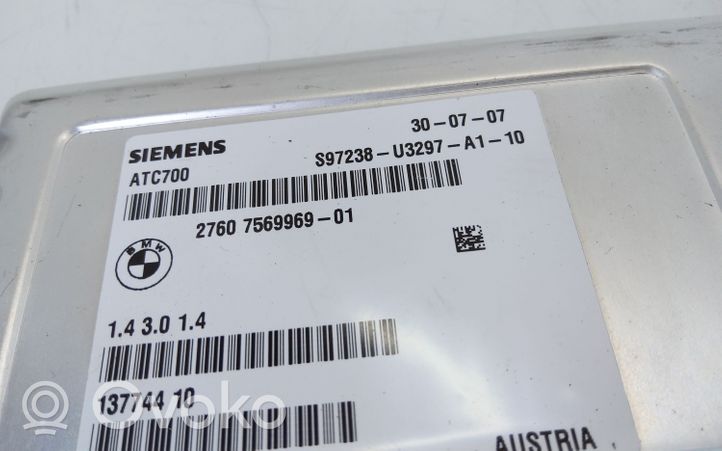 BMW X5 E70 Pārnesumkārbas vadības bloks 7569969