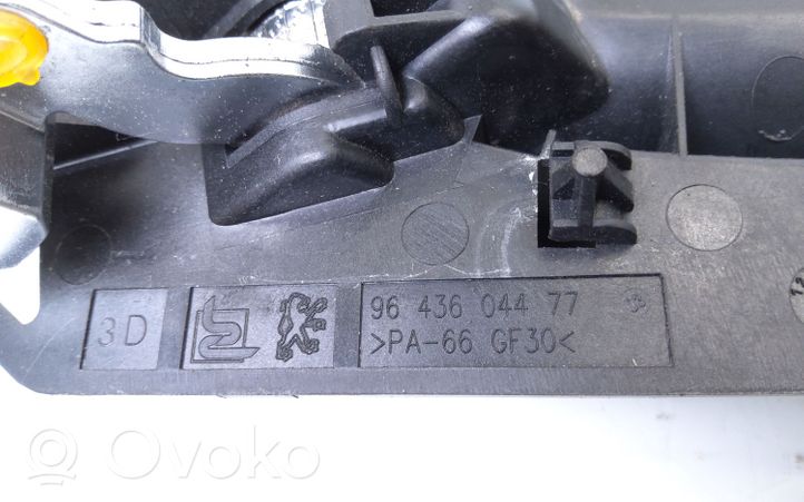 Peugeot 307 Klamka wewnętrzna drzwi przednich 9643604477