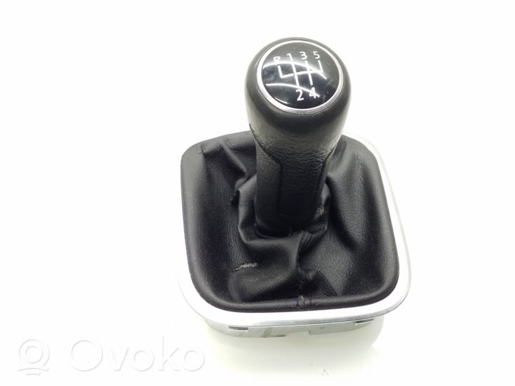 Volkswagen Polo V 6R Gear lever shifter trim leather/knob 6R0711113D