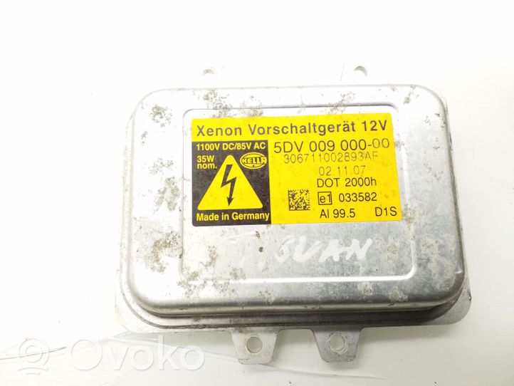 Volkswagen Tiguan Moduł poziomowanie świateł Xenon 5DV00900000