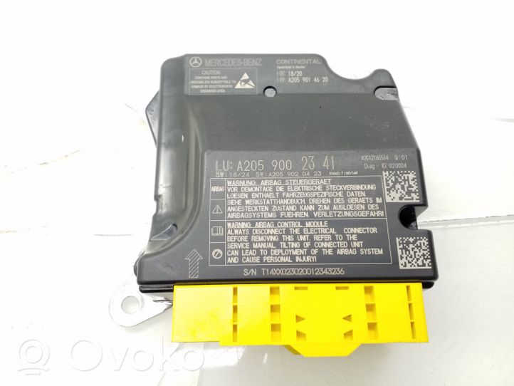 Mercedes-Benz EQC Module de contrôle airbag A2059002341